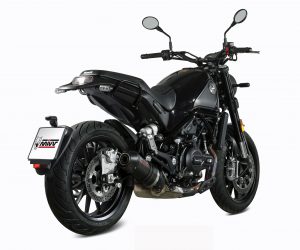 Benelli 500 roars again with the new Mivv exhausts