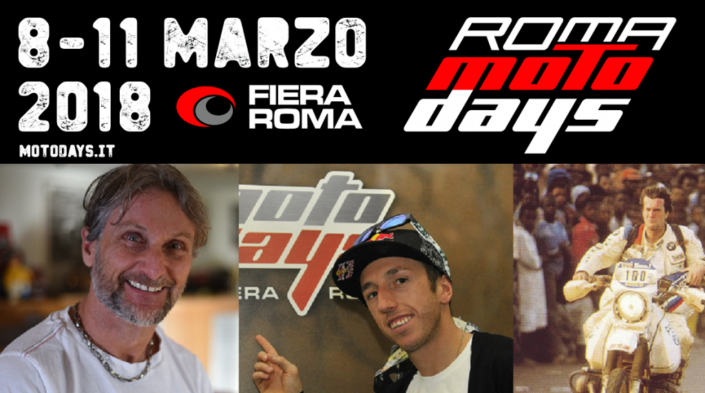 Roma MotoDays 2019: Fogarty, Cairoli e Auriol ti aspettano