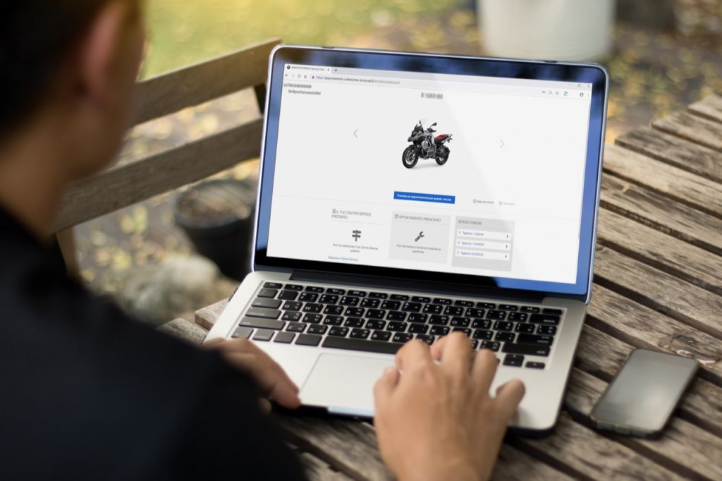 BMW Motorrad Service Check-in: un servizio di prenotazione online per la manutenzione