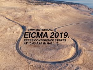 BMW Motorrad: segnalato un nuovo format in vista di EICMA 2019