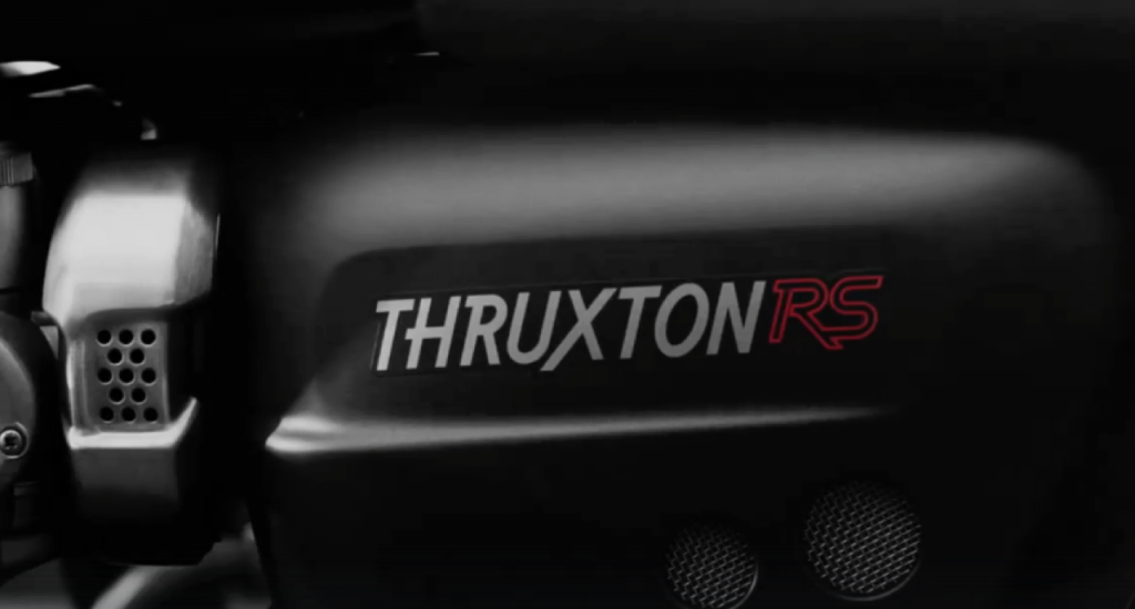 Nueva Triumph Thruxton RS: cita para el 5 de noviembre [VIDEO TEASER]