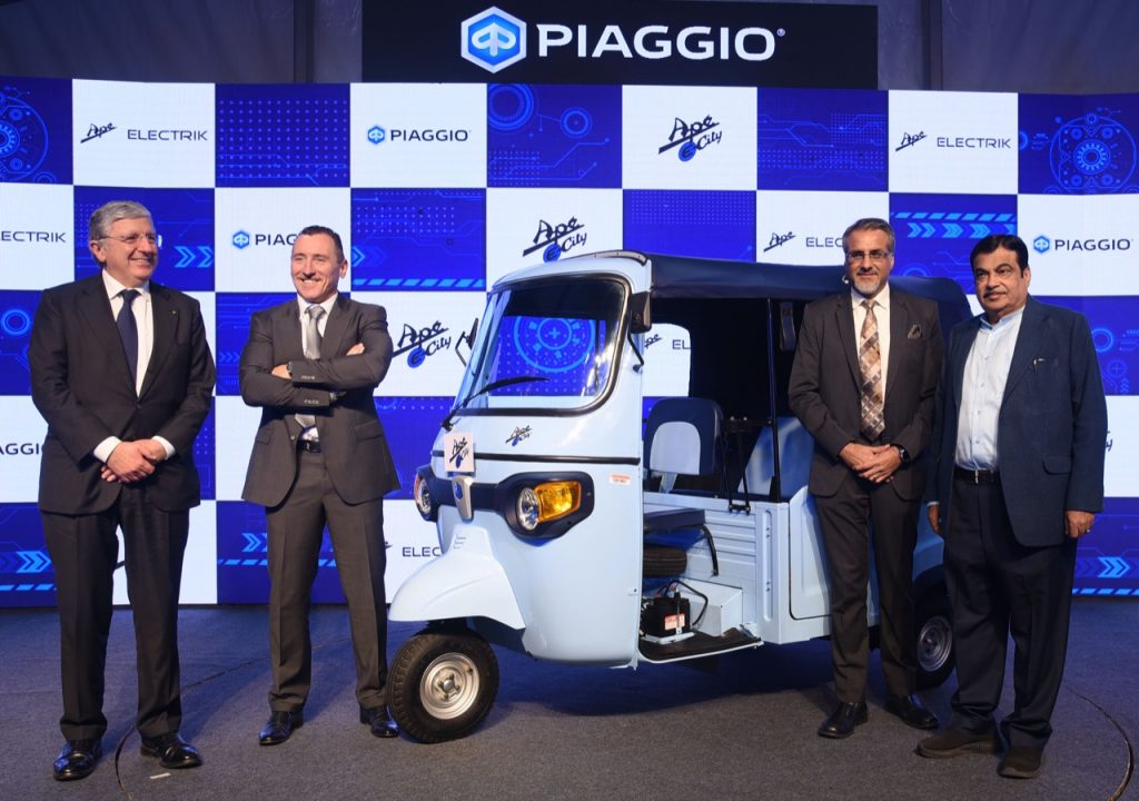 Piaggio Group: Ape E-City gepresenteerd, de elektrische versie van de historische driewieler