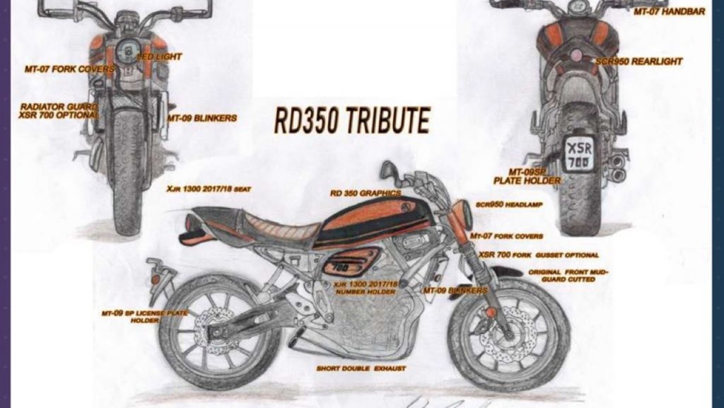 Yamaha Back to the Drawing Board: Ugo Coppola vincitore italiano con la RD350 TRIBUTE