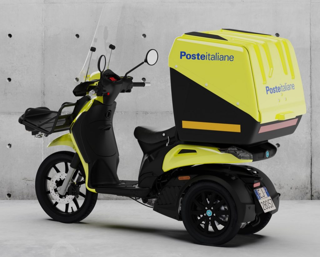 Grupo Piaggio: foi adjudicado o concurso anunciado pela Poste Italiane para o fornecimento de scooters de três rodas