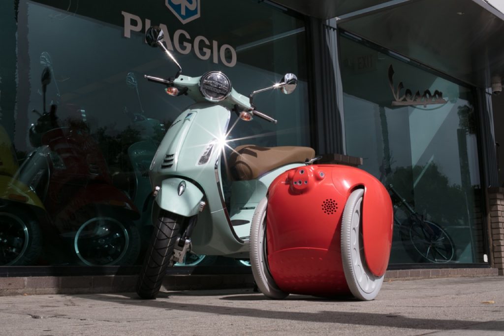 Piaggio Fast Forward: eervolle vermelding op Innovation by Design 2020 voor Gita [FOTO]