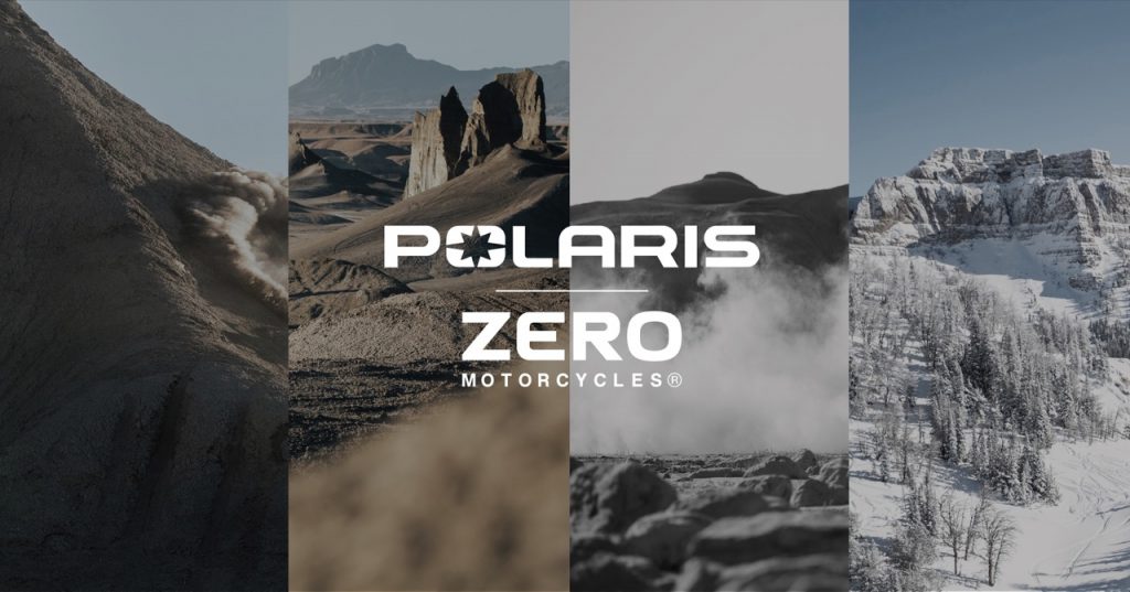Polaris e Zero Motorcycles: partnership per lo sviluppo di veicoli elettrici
