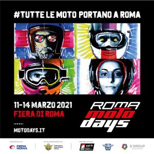 Roma Motodays: confermata l’edizione del 2021 tra i giorni 11 e 14 marzo