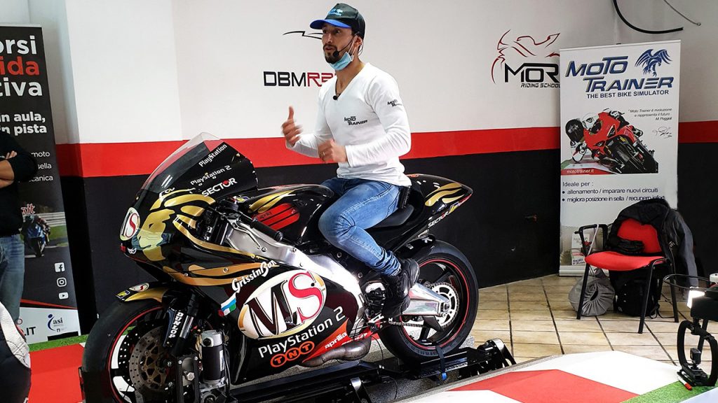 Moto Trainer con Manuel Poggiali, 04-10-2020