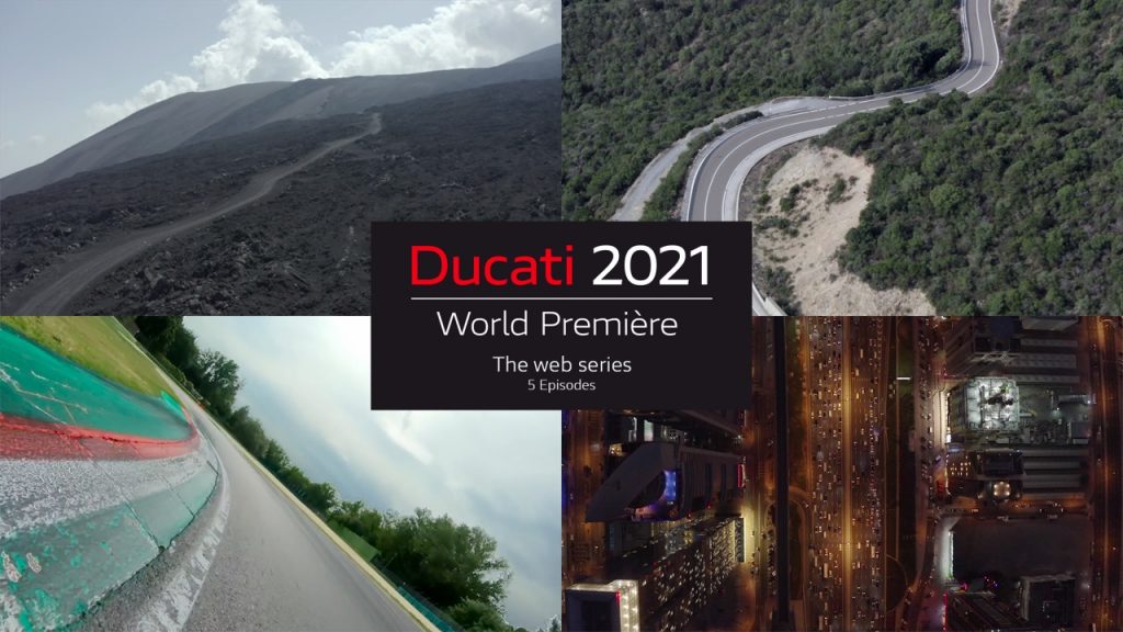 Ducati World Première 2021: una serie di presentazioni online