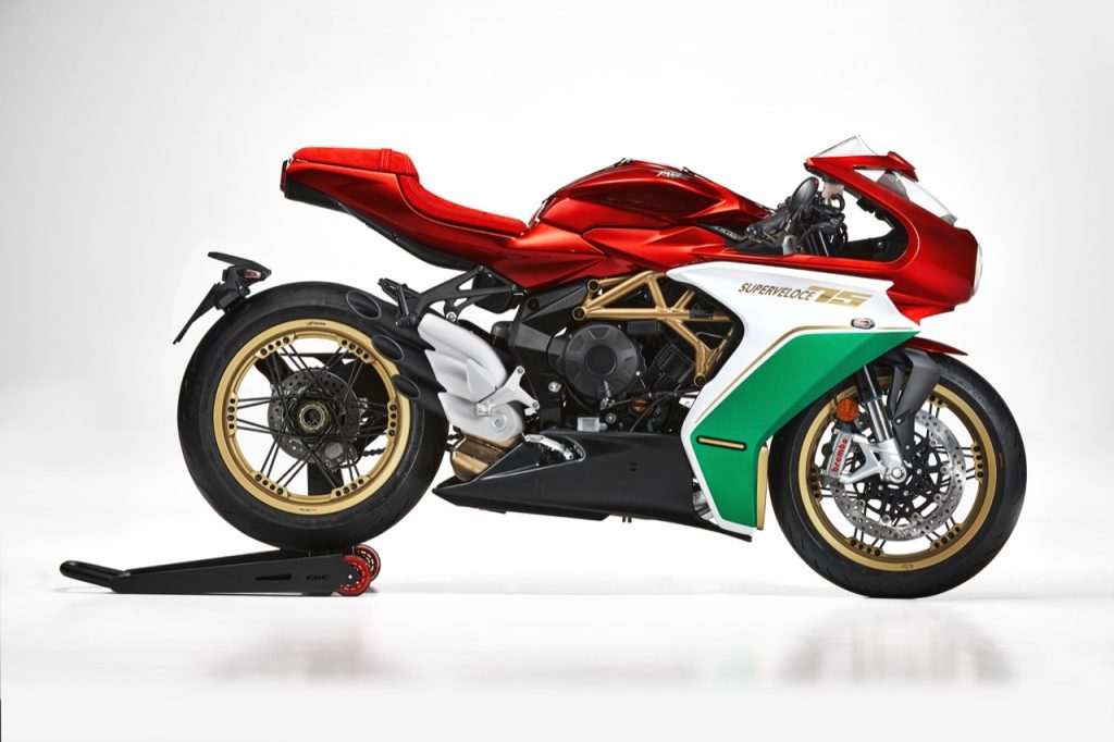 MV Agusta Superveloce 75 Anniversary: ​​from the opening of online reservations sold out in a very short time