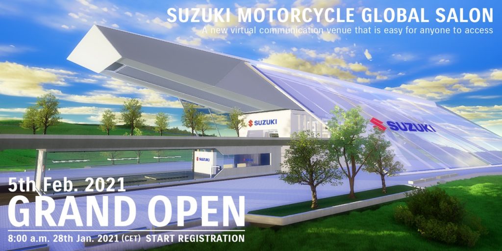 Suzuki Motorcycle Global Salon: il 5 febbraio una vetrina virtuale per gli appassionati di moto