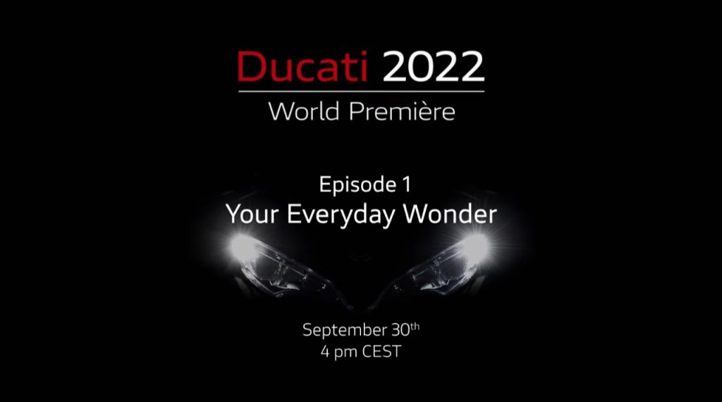 Ducati World Première 2022: in vista del primo episodio [VIDEO]