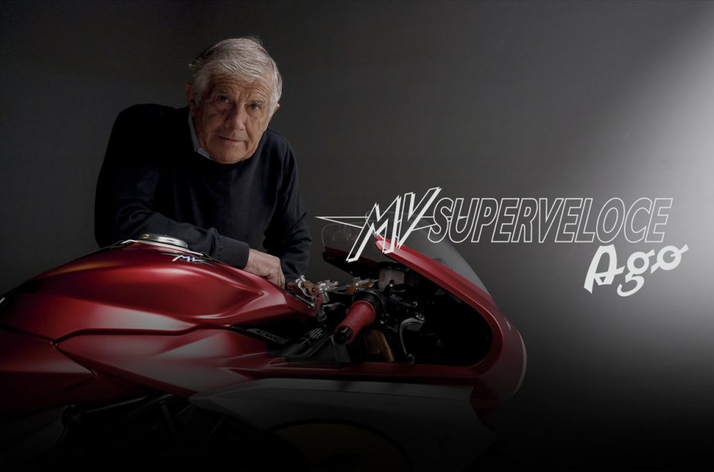 MV Agusta: Giacomo Agostini di nuovo in pista per un giro d’onore sulla nuova Superveloce AGO