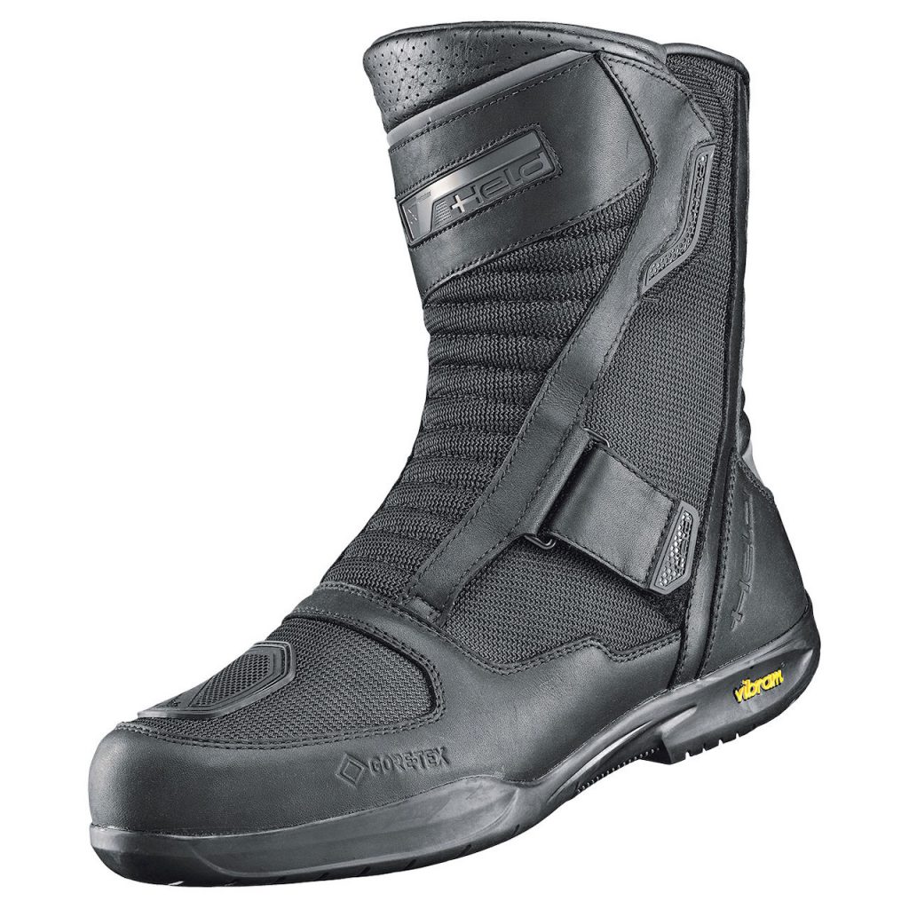 Held Segrino GTX : bottes développées en cuir et tissu pour les passionnés de mototourisme