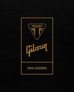 Triumph Motorcycles e Gibson: una partnership per ricordare il 1959