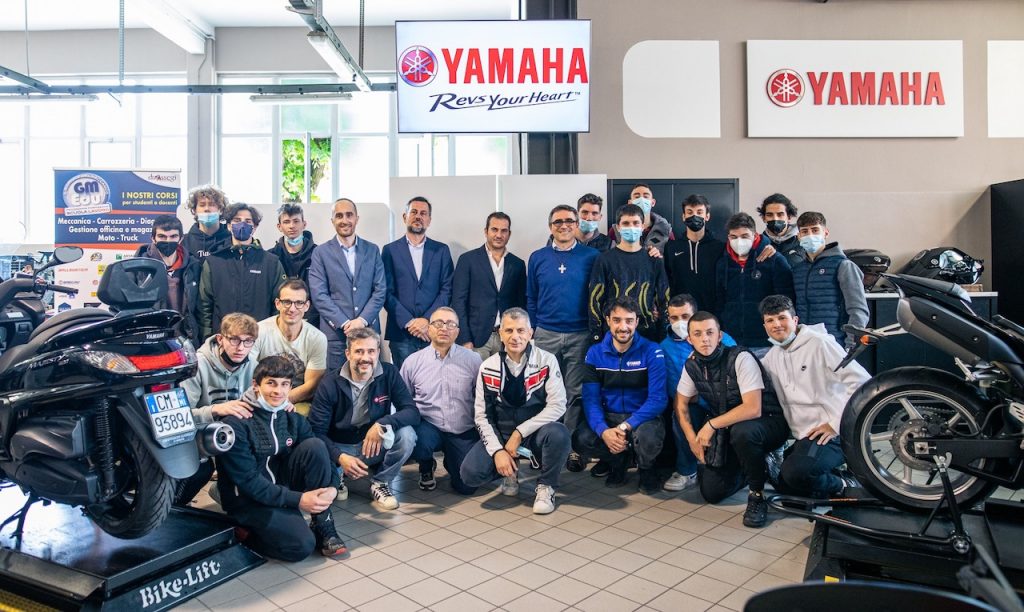 Yamaha e Fondazione CNOS-FAP Lombardia: inaugurato un nuovo laboratorio Automotive