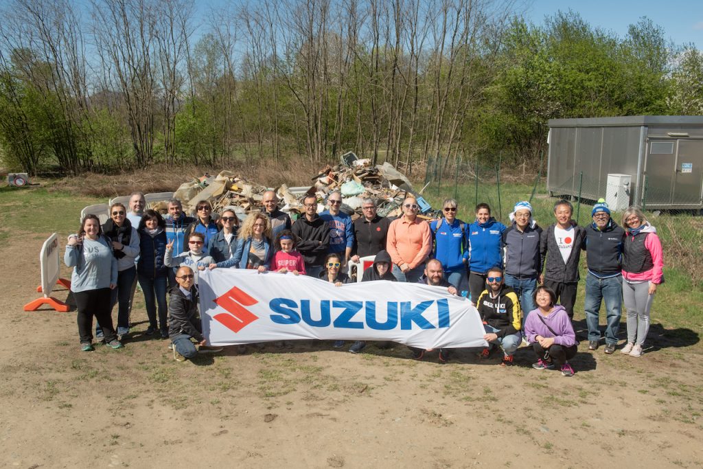 سوزوكي Save The Green 2022: تم جمع أكثر من 80 قنطار من النفايات في بلدية كاسيل تورينيزي