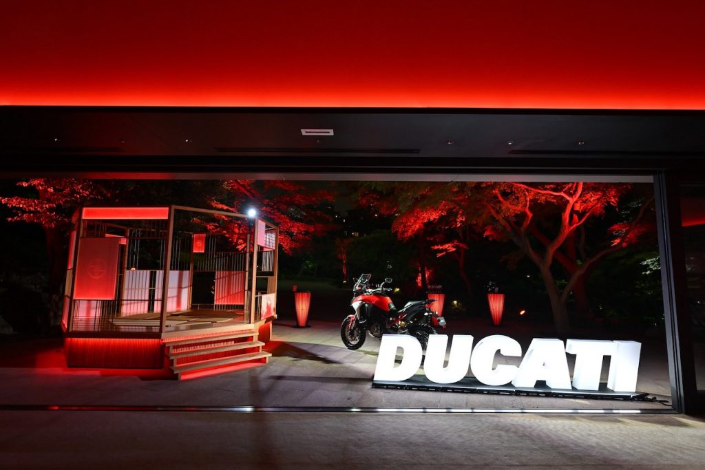 Ducati - evento  The Art of Performance in Giappone 
