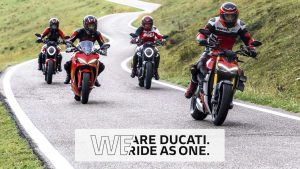 Ducati, #WeRideAsOne: un incontro tra Ducatisti in varie zone mondo