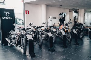 Triumph Motorcycles in Sardegna con PimaxCar Group