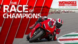 Ducati, Race of Champions: attesi grandi campioni nella sfida al World Ducati Week 2022