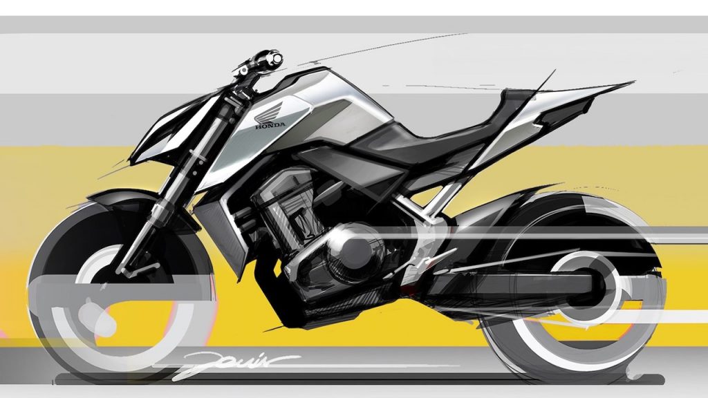Honda Hornet Concept: un design grintoso percepito dagli sketches [VIDEO]
