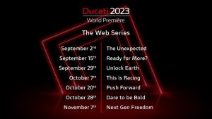 Ducati World Première 2023: la presentazione delle prossime novità dal 2 settembre