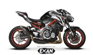 EXAN: tre soluzioni Euro 5 e una di tipo Racing per Kawasaki Z900 MY 2020-2021