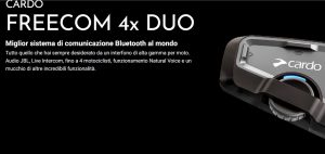 Cardo Freecom 4x Duo Sistema di comunicazione Double Pack