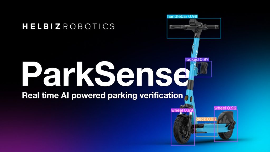 Helbiz, ParkSense: una soluzione di verifica dei parcheggi per mezzi di micro-mobilità