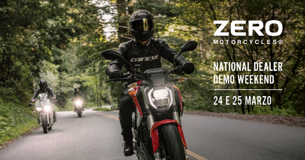 Zero Motorcycles National Dealer Demo Weekend: appuntamento in diversi concessionari nei giorni 24 e 25 marzo 2023
