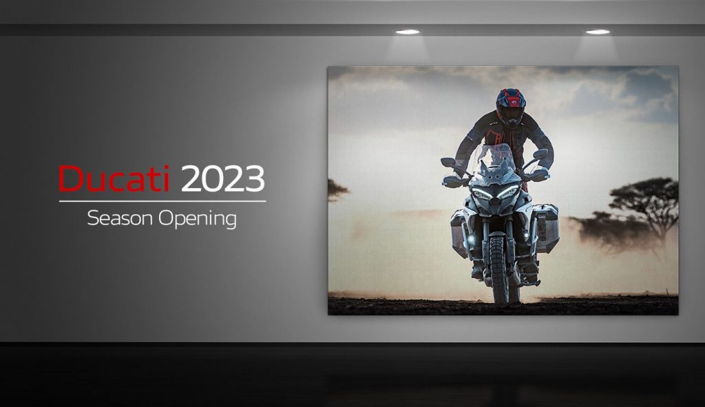 Ducati, Season Opening: le novità per il 2023 in evidenza nei Ducati Store i giorni 18 e 19 marzo