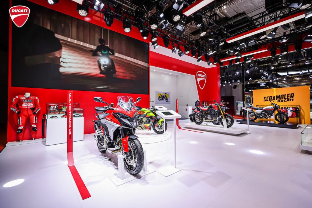 Ducati: esposti diversi modelli alla ventesima edizione del Salone Internazionale dell’Automobile di Shanghai