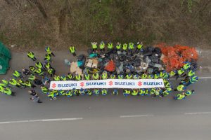Suzuki Save The Green 2023: recuperate dall’ambiente 2,3 tonnellate di rifiuti