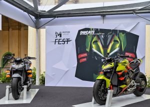 Ducati present at the fifth edition of the Motor Valley Fest, highlighting the exclusive Streetfighter V4 Lamborghini