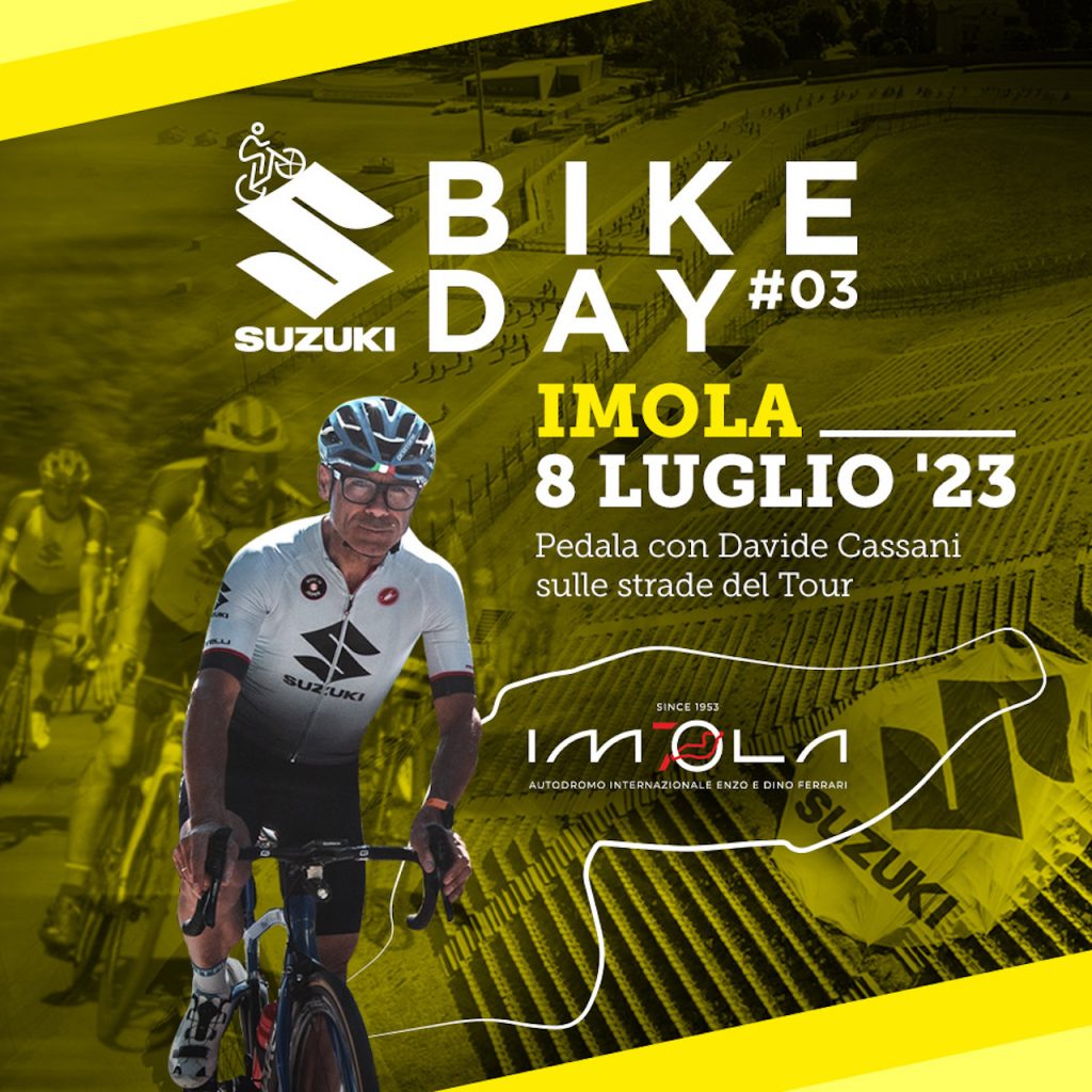 Suzuki Bike Day #3: confermato l’evento a Imola, un contributo anche per l’Emilia-Romagna