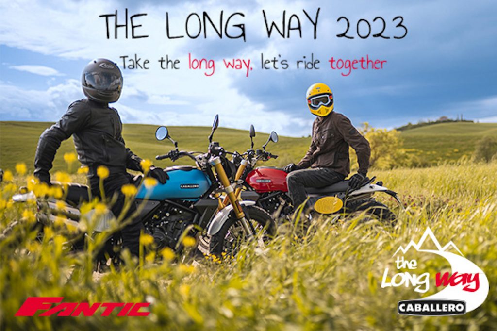 Fantic Motor, Caballero The Long Way 2023: iniziativa con test ride presso i rivenditori autorizzati