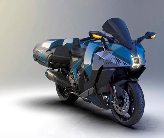 Kawasaki Ninja H2 HySE: il concept che prefigura la moto a idrogeno [VIDEO]