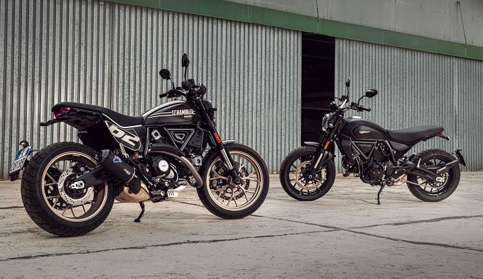 Ducati Scrambler Icon Dark e Full Throttle 2025