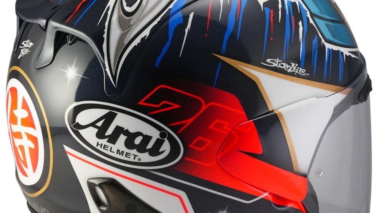 Caschi moto primavera 2026: Arai SZ-R EVO Pedrosa Shogun e NOS NS-10 Splinter White Matt
