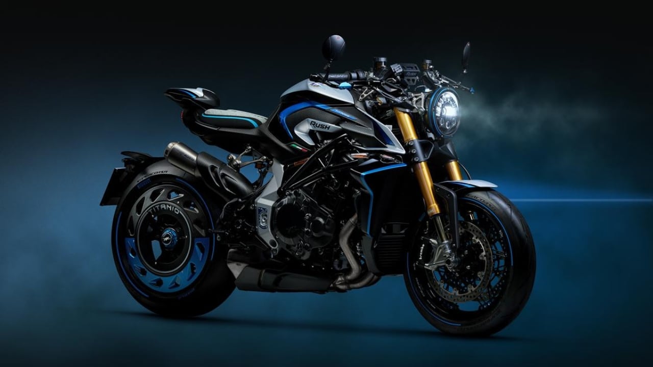 MV Agusta Rush Titanio: la sofisticata hyper naked da 206 CV in soli 300 esemplari