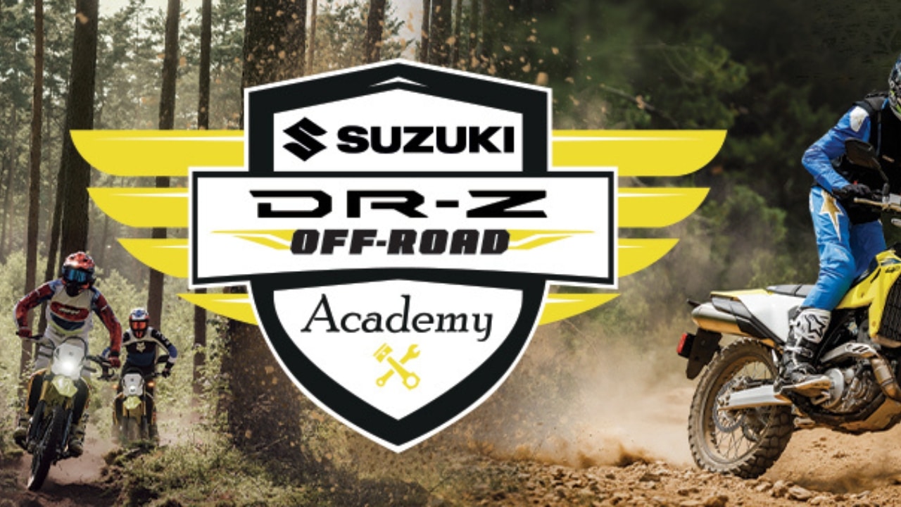 Suzuki DR-Z Off-Road Academy: corsi di guida fuoristrada con la DR-Z4S