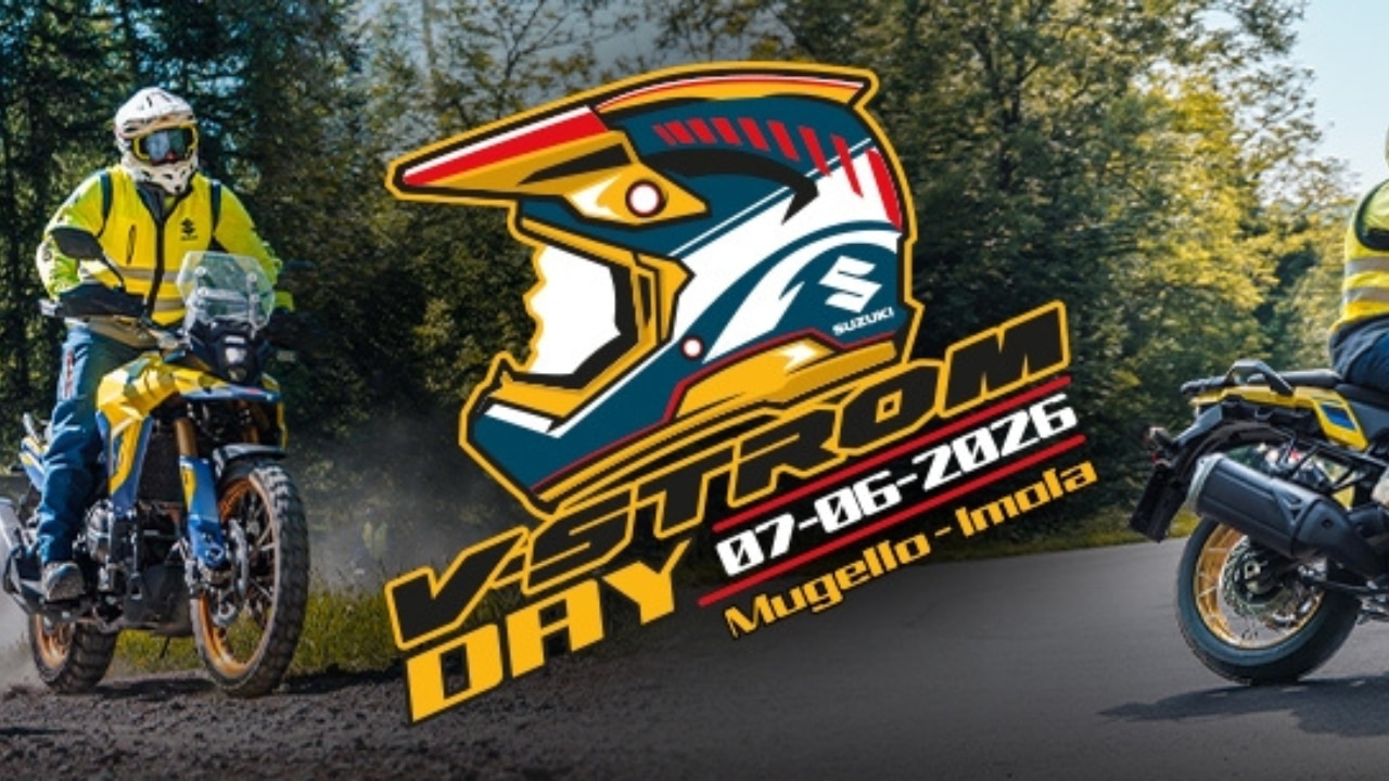 Suzuki V-Strom Day 2026: va in scena il 7 giugno il raduno che unisce passi di montagna e pista
