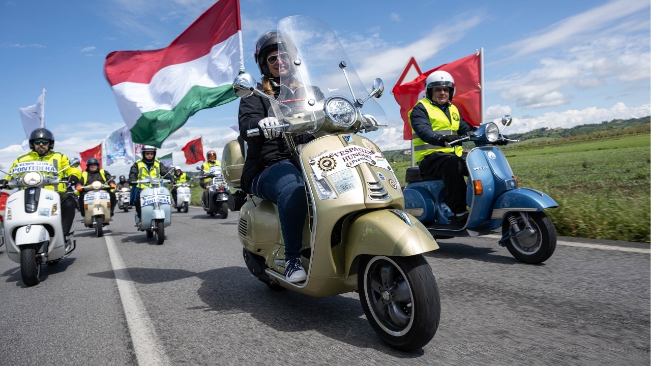 Vespa: tutto pronto per la grande festa per gli 80 anni a Roma Vespa: tutto pronto per la grande festa per gli 80 anni a Roma