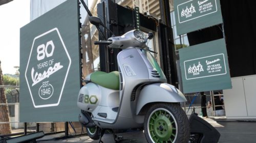 Vespa Edizione Ottantesimo: serie limitata a 1946 esemplari per gli 80 anni