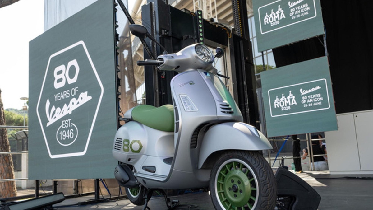 Vespa Edizione Ottantesimo: serie limitata a 1946 esemplari per gli 80 anni