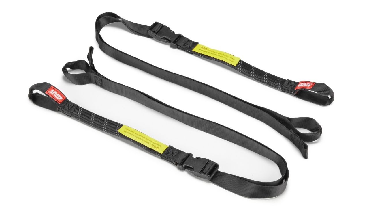 GIVI S352, le nuove cinghie elastiche per fissare i bagagli sulla moto