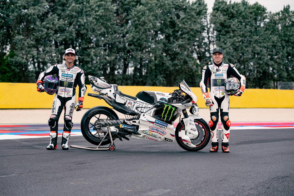 Aprilia Racing - Livrea Perla Bianca