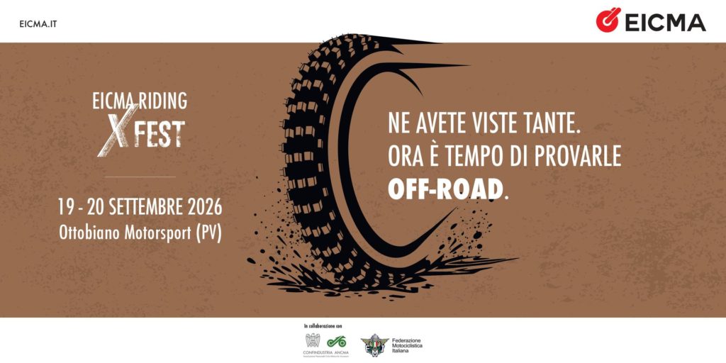 EICMA Riding X Fest: a Ottobiano il 19 e 20 settembre l’off-road da provare e vivere